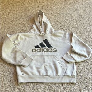Adidas Light Gray Pullover Hoodie